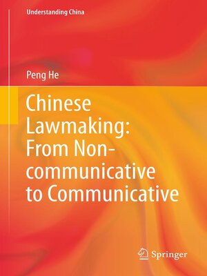 cover image of Chinese Lawmaking